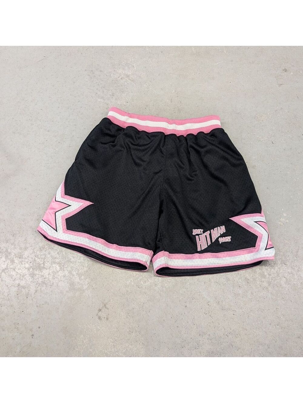 WWE x Chalk Line 2023 Bret The Hit Man Hart Mesh Shorts
